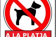 Prohibició de gossos a la platja
