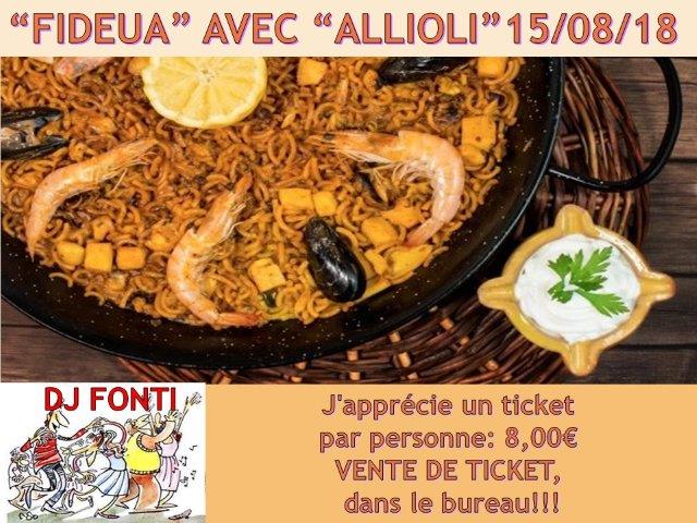 20180815 fideuà amb allioli frances